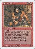 Matte Finish Revised Edition Stone Giant ( #179 )