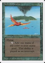 Matte Finish Revised Edition Birds of Paradise ( #187 )
