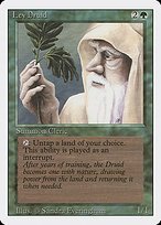 Matte Finish Revised Edition Ley Druid ( #206 )