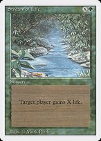 Matte Finish Revised Edition Stream of Life ( #217 )