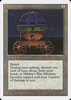 Matte Finish Revised Edition Mishra's War Machine ( #266 )