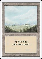 Matte Finish Revised Edition Plains ( #293 )