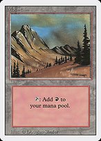 Matte Finish Revised Edition Mountain ( #303 )