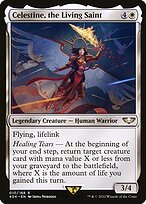 Matte Finish Warhammer 40,000 Commander Celestine, the Living Saint ( #10 )