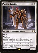 Matte Finish Warhammer 40,000 Commander Vexilus Praetor ( #19 )