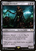 Matte Finish Warhammer 40,000 Commander Necron Overlord ( #43 )