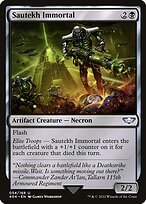 Matte Finish Warhammer 40,000 Commander Sautekh Immortal ( #54 )
