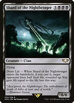 Matte Finish Warhammer 40,000 Commander Shard of the Nightbringer ( #55 )