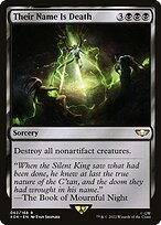 Matte Finish Warhammer 40,000 Commander Their Name Is Death ( #62 )