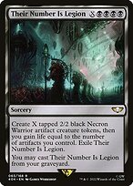 Matte Finish Warhammer 40,000 Commander Their Number Is Legion ( #63 )