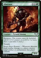 Matte Finish Warhammer 40,000 Commander Aberrant ( #86 )