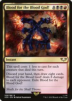Matte Finish Warhammer 40,000 Commander Blood for the Blood God! ( #108 )