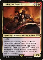 Matte Finish Warhammer 40,000 Commander Lucius the Eternal ( #130 )