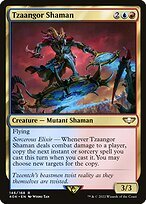 Matte Finish Warhammer 40,000 Commander Tzaangor Shaman ( #146 )