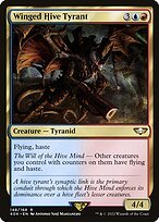 Matte Finish Warhammer 40,000 Commander Winged Hive Tyrant ( #148 )