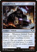 Matte Finish Warhammer 40,000 Commander Goliath Truck ( #158 )