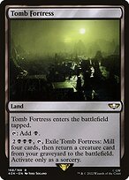 Matte Finish Warhammer 40,000 Commander Tomb Fortress ( #168 )