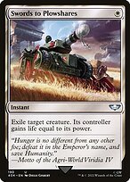 Matte Finish Warhammer 40,000 Commander Swords to Plowshares ( #190 )