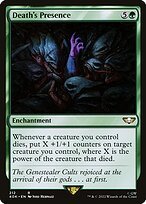Matte Finish Warhammer 40,000 Commander Death's Presence ( #212 )