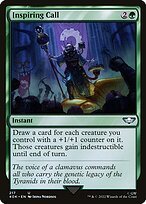 Matte Finish Warhammer 40,000 Commander Inspiring Call ( #217 )