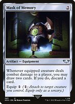 Matte Finish Warhammer 40,000 Commander Mask of Memory ( #243 )