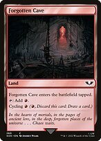 Matte Finish Warhammer 40,000 Commander Forgotten Cave ( #280 )