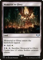 Matte Finish Warhammer 40,000 Commander Memorial to Glory ( #283 )