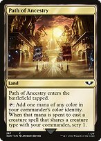 Matte Finish Warhammer 40,000 Commander Path of Ancestry ( #287 )
