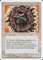 Glossy Finish Fourth Edition Circle of Protection: Artifacts ( #13 )