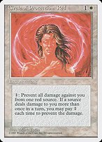 Glossy Finish Fourth Edition Circle of Protection: Red ( #17 )