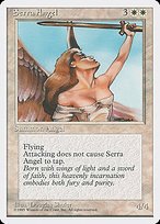 Glossy Finish Fourth Edition Serra Angel ( #50 )