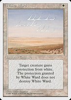 Glossy Finish Fourth Edition White Ward ( #57 )