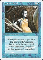 Glossy Finish Fourth Edition Creature Bond ( #66 )