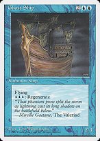 Glossy Finish Fourth Edition Ghost Ship ( #75 )