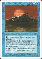 Glossy Finish Fourth Edition Island Fish Jasconius ( #78 )