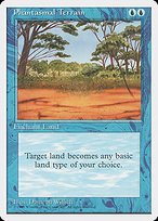 Glossy Finish Fourth Edition Phantasmal Terrain ( #89 )