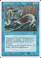 Glossy Finish Fourth Edition Sea Serpent ( #98 )