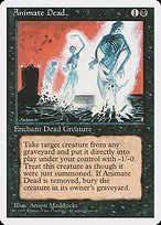 Glossy Finish Fourth Edition Animate Dead ( #118 )