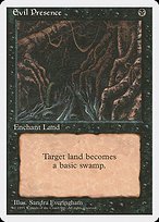 Glossy Finish Fourth Edition Evil Presence ( #136 )
