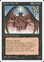 Glossy Finish Fourth Edition Lord of the Pit ( #144 )