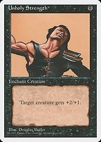 Glossy Finish Fourth Edition Unholy Strength ( #166 )