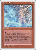 Glossy Finish Fourth Edition Mana Clash ( #210 )