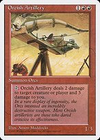 Glossy Finish Fourth Edition Orcish Artillery ( #214 )