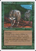 Glossy Finish Fourth Edition Timber Wolves ( #275 )