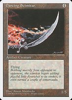 Glossy Finish Fourth Edition Dancing Scimitar ( #313 )