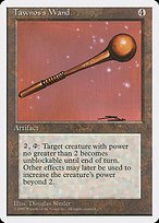 Glossy Finish Fourth Edition Tawnos's Wand ( #348 )