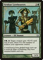 Glossy Finish Fifth Dawn Viridian Lorebearers ( #99 )