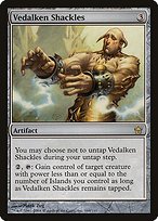 Glossy Finish Fifth Dawn Vedalken Shackles ( #164 )