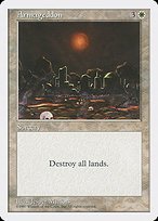 Glossy Finish Fifth Edition Armageddon ( #7 )