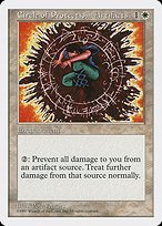 Glossy Finish Fifth Edition Circle of Protection: Artifacts ( #16 )